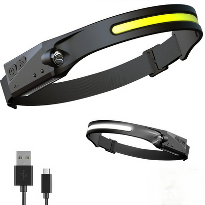 HEADLED - Linterna frontal Led con sensor de movimiento