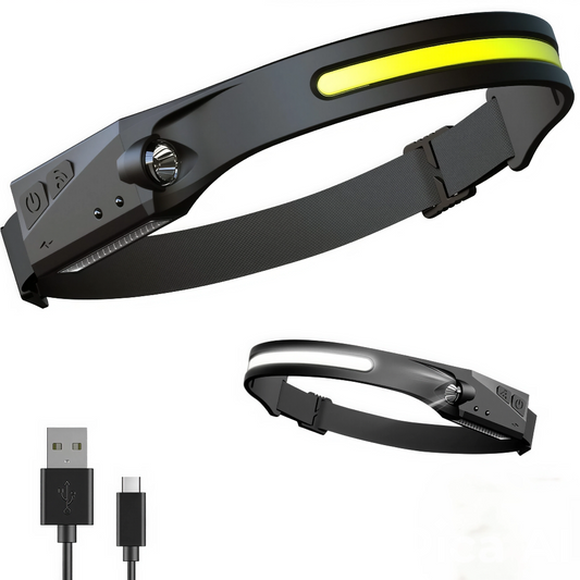 HEADLED - Linterna frontal Led con sensor de movimiento
