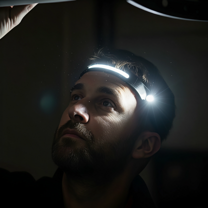 HEADLED - Linterna frontal Led con sensor de movimiento